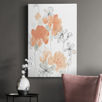 «Blush Pe pivo I», reproduction de dessin sur toile tendue
