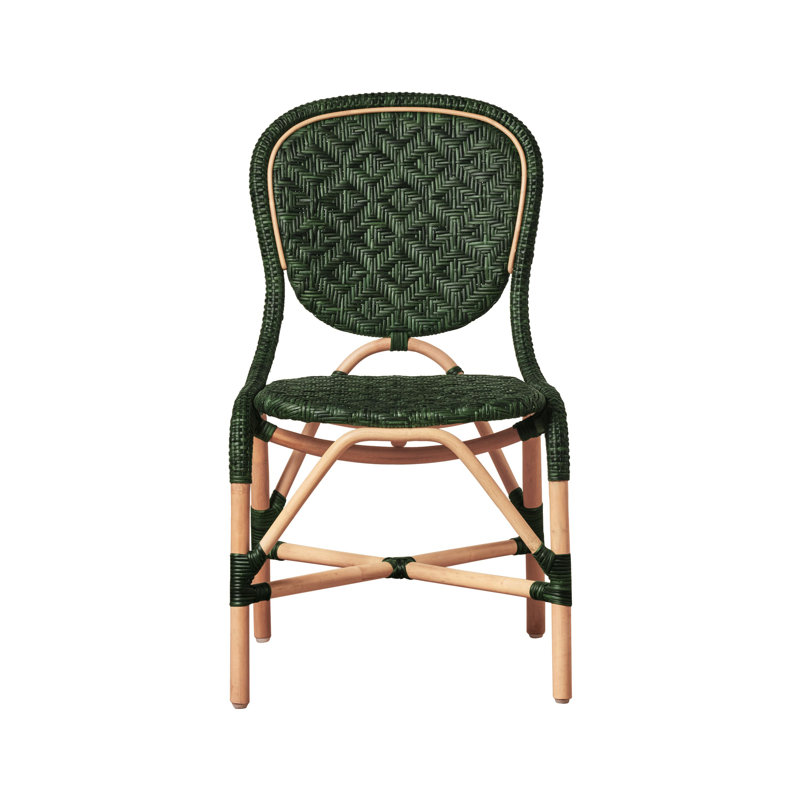 Portofino Dining Chair, Green, Natural