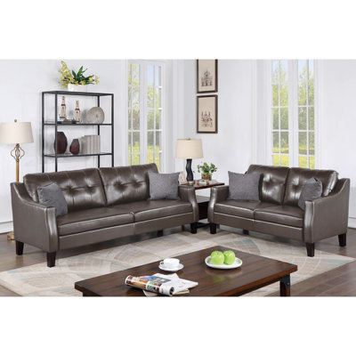 Canapé moderne SOFA ENSEMBLE 2 pièces, similicuir