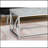 Coffee Table, Accent, Cocktail, Rectangular, Living Room, 48"L, Grey Laminate, Chrome Metal, Contemporary, Modern