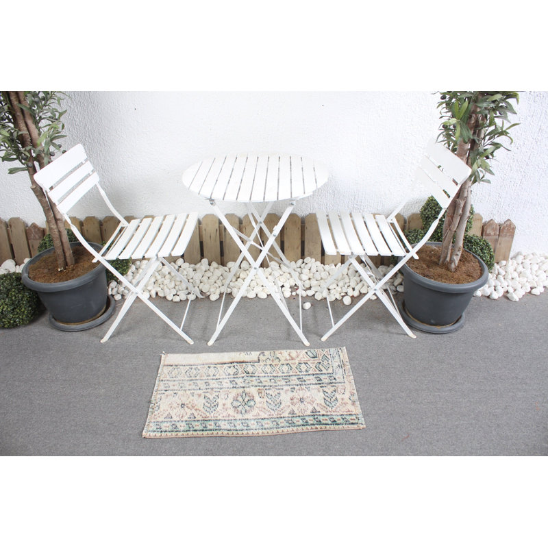 Antique Turkish Rug in Beige - Vintage Oriental Accent Piece for Home Decor