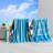 100% Cotton Jacquard Printed 2 Pack Beach Towels-1768401013