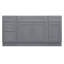 Base de meuble-lavabo simple 60 po seulement-95069356