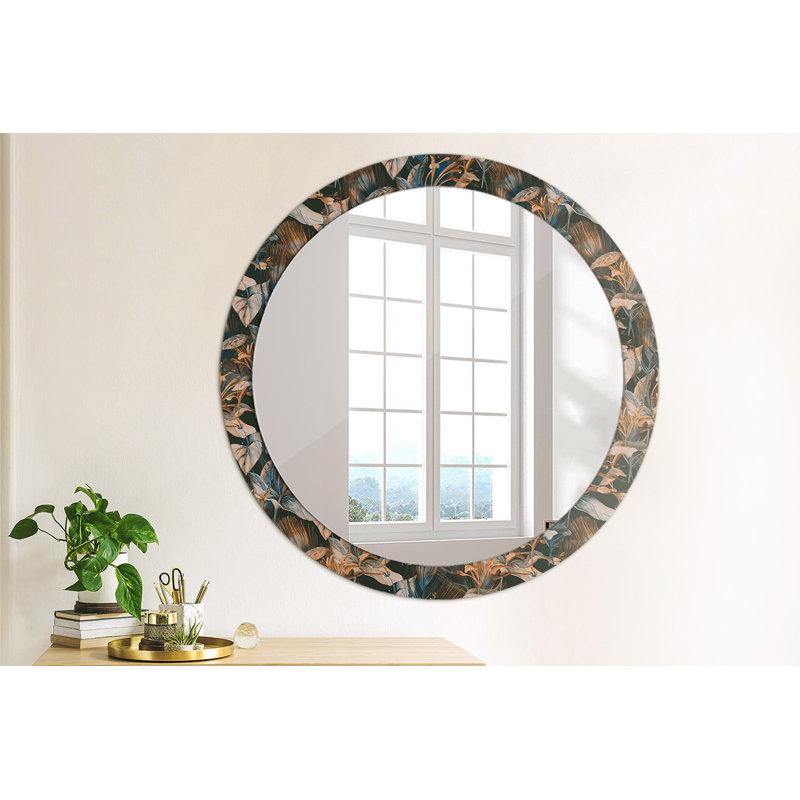 Huldar Glass Flat Wall Mirror