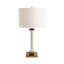 Sagebrook Home 28X15" Traditional Crystal Lamp, Clear