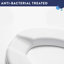 Raised toilet seat