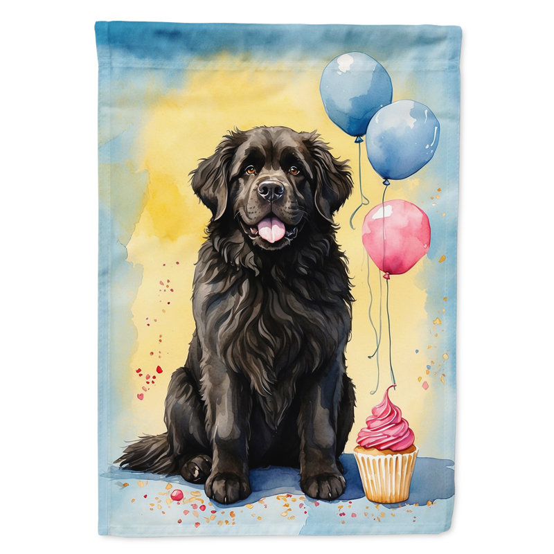 Drapeau «Happy Birthday House», Terre-neuve