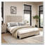 Ensemble de chambre à coucher avec lit et deux tables de chevet-1195329798-1195329799