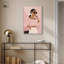 Simple toile d'aspect rose par Art Remedy-112571626-113421932-113421938