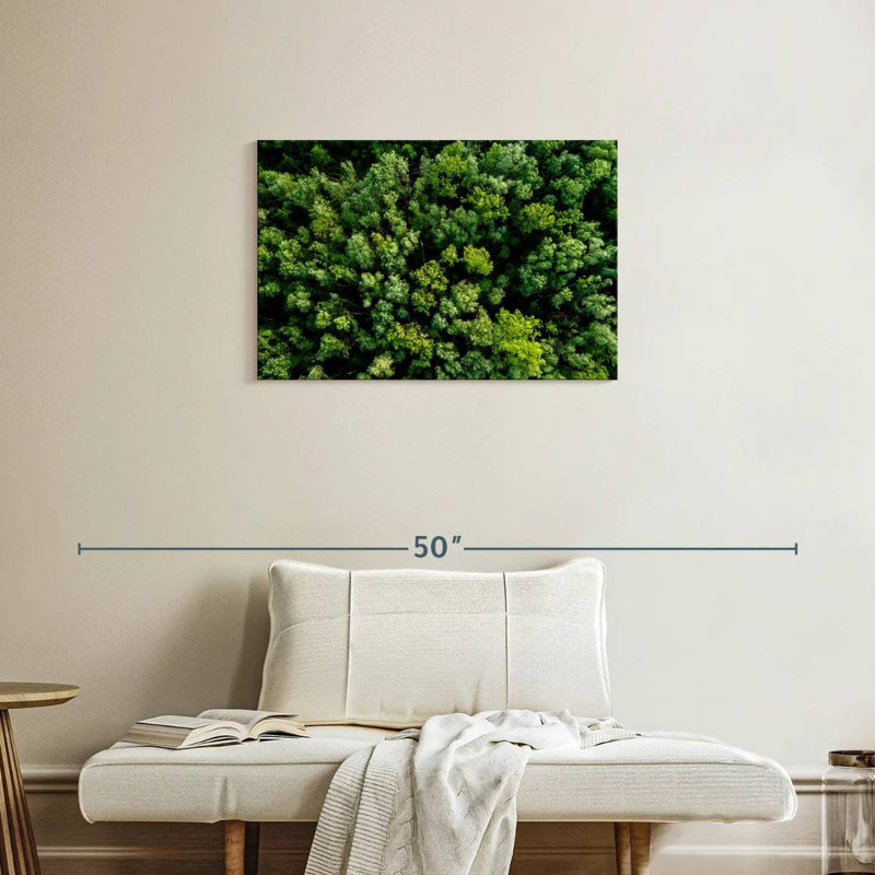 Alvord Lush Green Woodland, 20" H x 30" W
