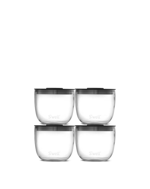 S'well Prep Food Glass 12oz Bowls, Clear