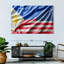 Drapeau des Philippines et des États-Unis-603538010