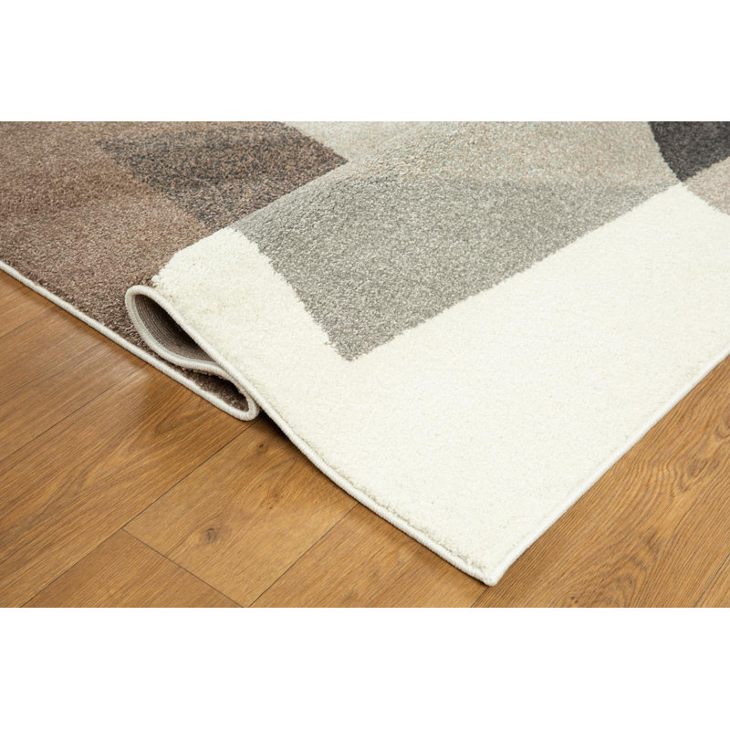 Arbon Collection Abstract Geometric Area Rug, Rectangle 7'9" x 5'3"
