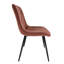 Narrows 47cm H Tufted Velvet Upholstered Upholstered Back Side Chair in Pink