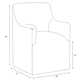 Howth Upholstered Back Arm Chair