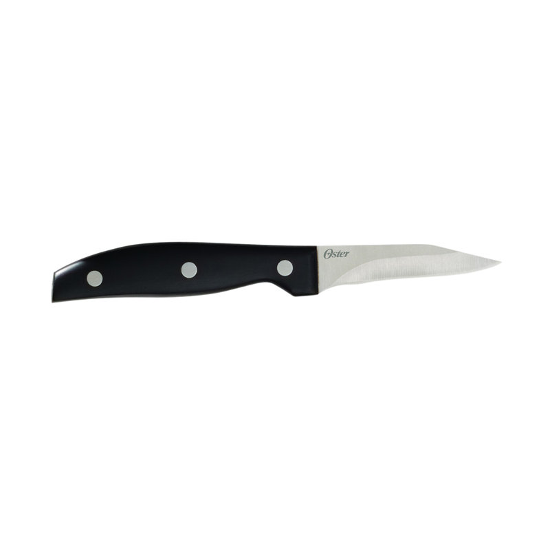 Oster Granger 14-Piece Stainless Steel Knife Set with Wooden Block