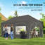 Outsunny 3x6m Pop Up Gazebo with 6 Sandbags, Carry Bag-123176880