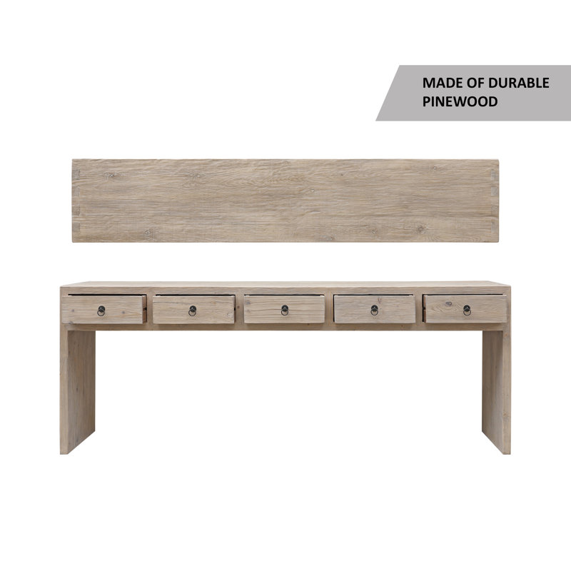 Solid Wood Console Table
