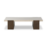 Letta Coffee Table-Cream Marble