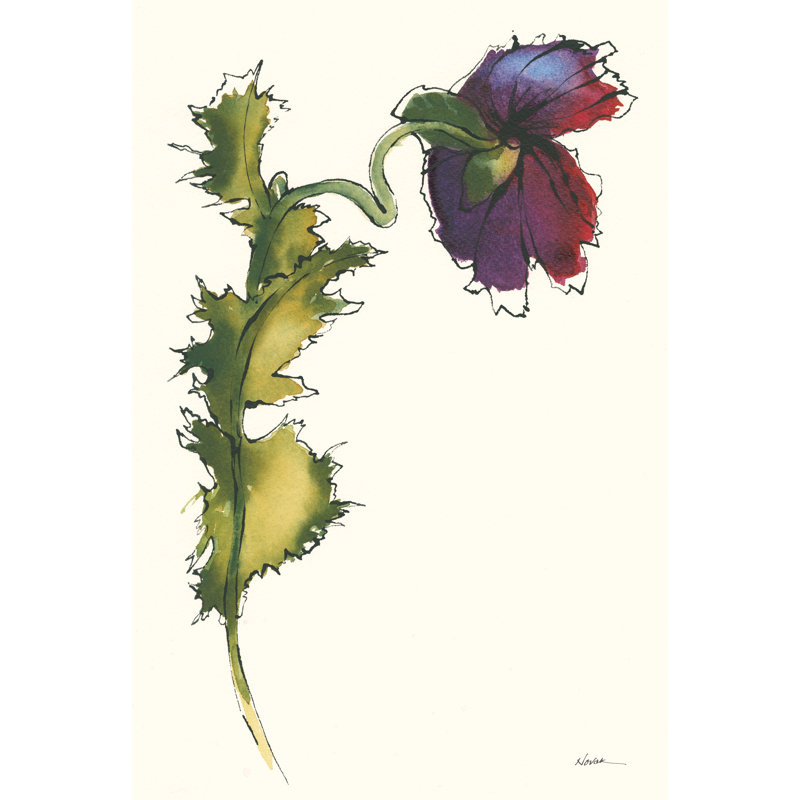 Somn Bits III by Shirley Novak - Painting Print, 76cm H x 51cm W, Black Floater Framed