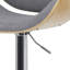 Tabouret de bar moderne pivotant rembourré Marana-1077818782