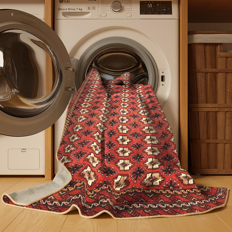 Tapis oriental multicolore tissé à la machine Oriental, Tapis de couloir 2 pi x 5 pi