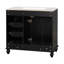Meuble-lavabo 36 po avec lavabo en céramique, 4 tiroirs et 2 portes à fermeture en douceur-419107892