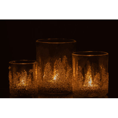 Glass Tabletop Tealight Holder