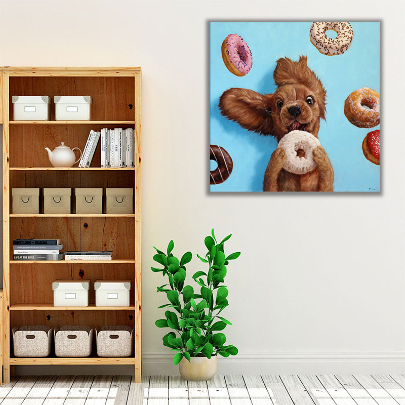Happy Place - Canvas Print Wall Art, 30" H x 30" W