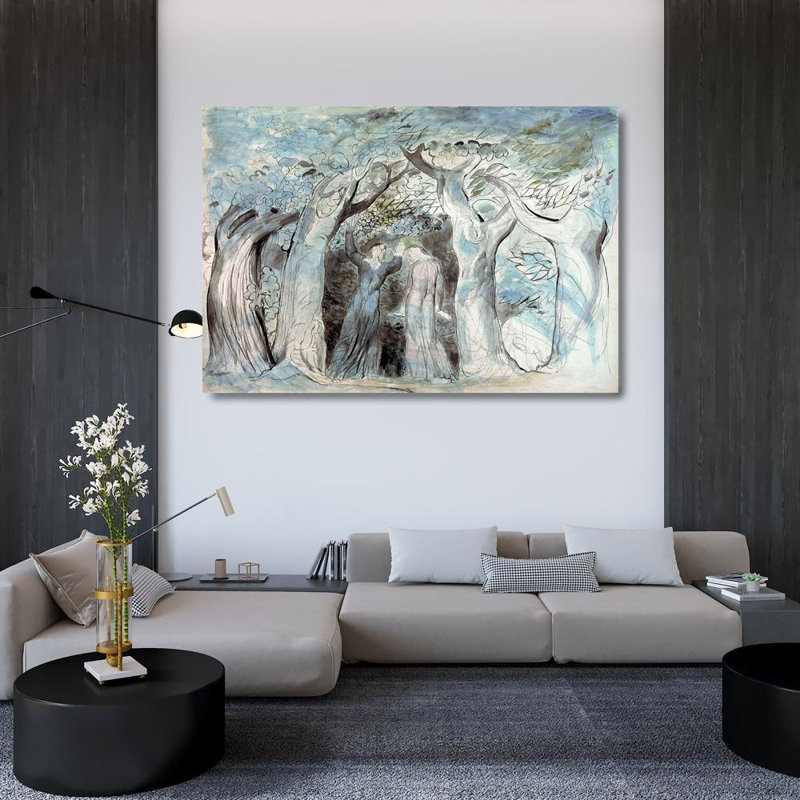 Illustration to Dante's Divine Comedy, Hell, 33" H x 48" W