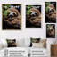 Rustic Repose Sloth sur toile-97072638-97072633