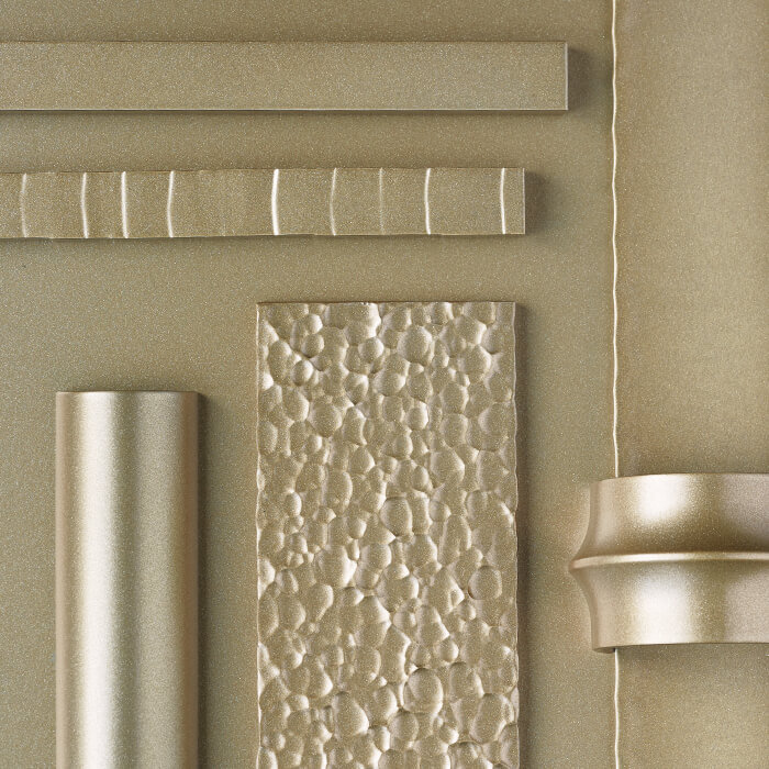 Vela 1 - Light Wallchiere, Soft Gold, Frosted