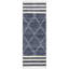 Tapis intérieur / extérieur bleu Jenning-554091603