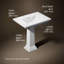 Memoirs® Stately 24" Pedestal Bathroom Sink with 4" Centerset Faucet Holes-10939974-19195571-46017069