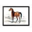 Cheval rétro - peinture sur toile-59815783-59815782