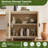 29.84" Black Bohemian Carved Storage Cabinet-561736875
