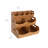 Bamboo Stackable Bin Organizer (4 Piece Set)
