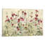 Hollyhocks Row Cool by Cheri Blum - Print on Canvas-101341828-25225496