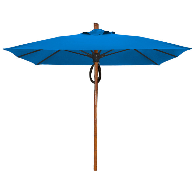 Parasol de marché carré 7,5 pi Prestige, Bleu pacifique