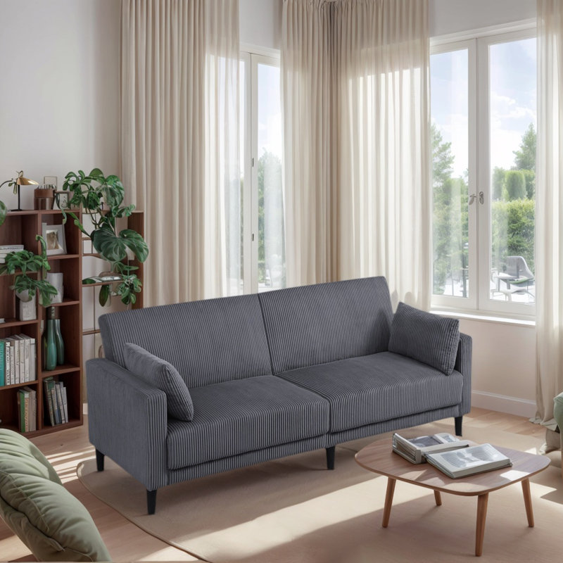 Causeuse moderne à 2 places inclinable avec canapé, futon pour salon, appartement et bureau