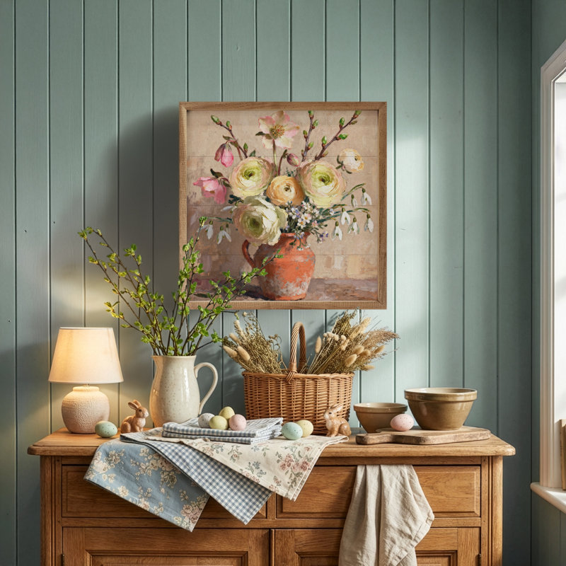 Early Spring Bouquet, H 16 po x l 16 po