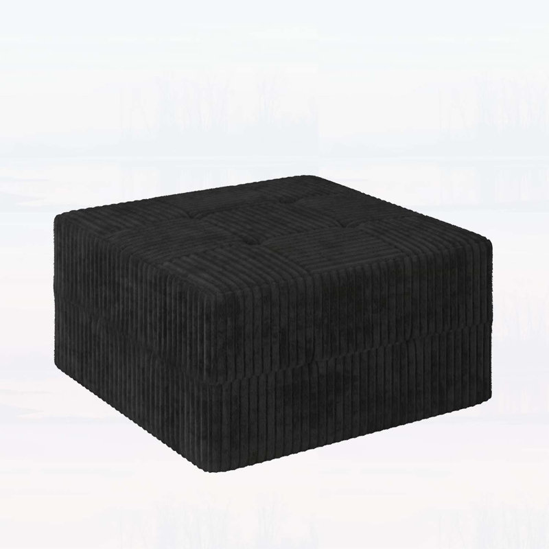 Versatile Ottoman only, Black