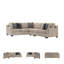 Canapé modulaire symétrique de 187 po Akef-1554303966
