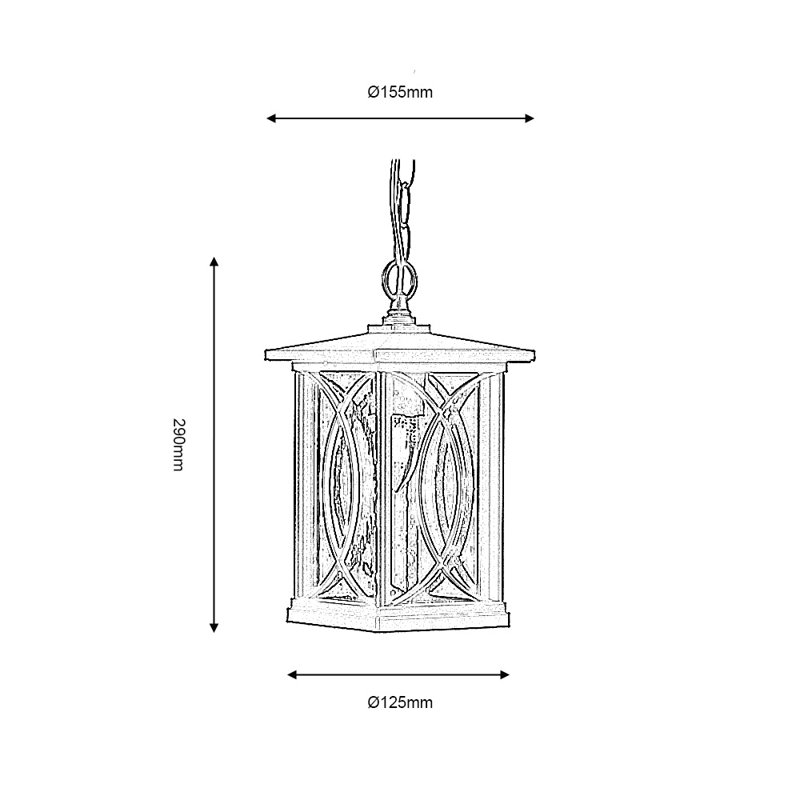 Paolo Outdoor Hanging Lantern