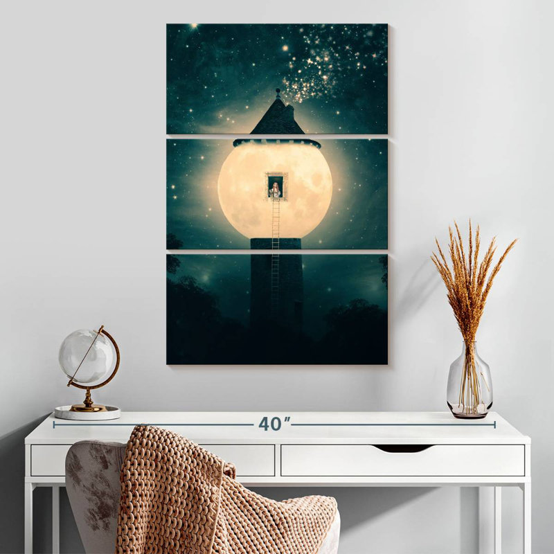Oberle The Moon Tower, 32" H x 20" W