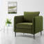 Fauteuil simple 32,68 po avec 1 coussin décoratif-723325