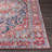 Fleckenstein Oriental Dark Blue/Burgundy/Cream Area Rug-2078025873