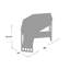 Bureau d'ordinateur d'angle en bois massif Moorton-85688019