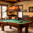 4 - Light Colored Pool Table Lights Pendant For Game Room