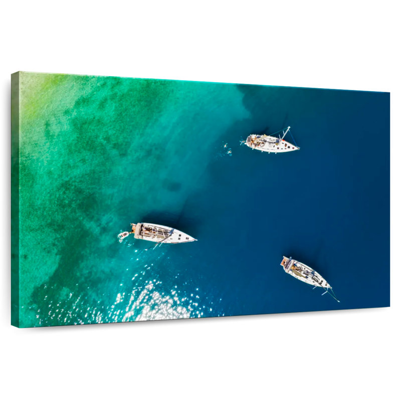 Gillard Yachts In Mykonos, 32" H x 48" W
